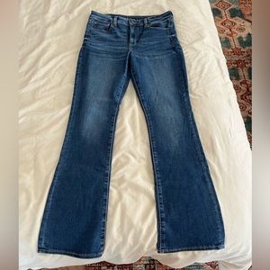 AE Hi-Rose Skinny Bootcut Jeans